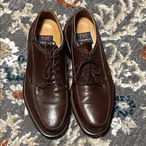 Cable & Co. Men’s leather Oxford Dress shoes Brown size 10